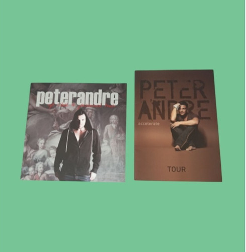 Peter andre tour programmes - peter,