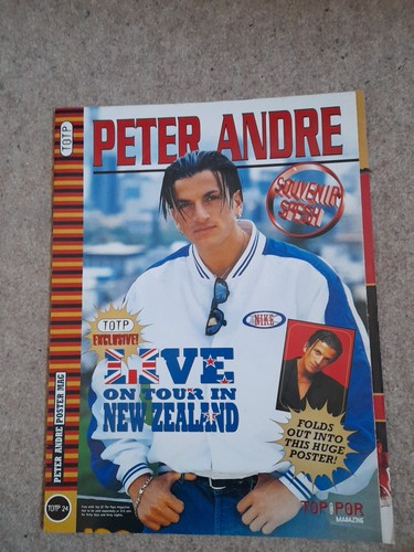 Peter andre giant poster totp - peter,
