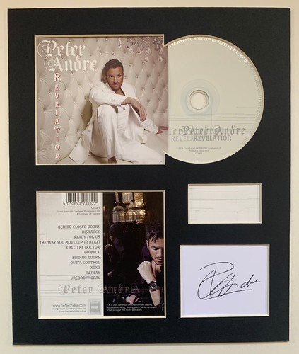 Peter andre signed - peter,