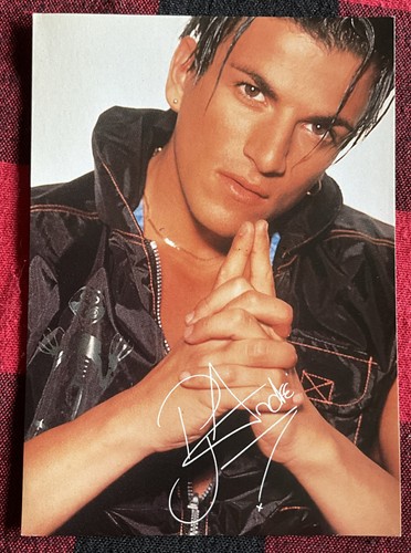 Peter andre autogrammkarte - -,